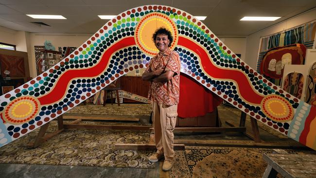 Munganbana Norman Miller has long campaigned for a Cairns' big Boomerang to be the Australia’s next ‘big thing.’ Picture: Brendan Radke