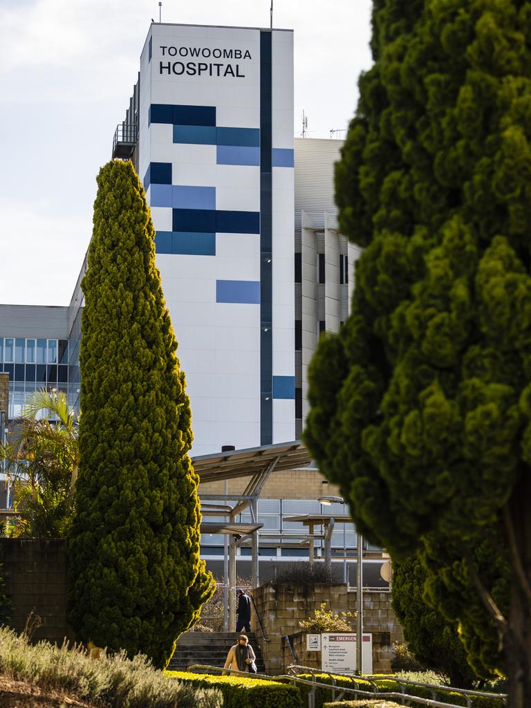 Darling Downs Hospital and Health Service Toowoomba Hospital. Picture: Kevin Farmer