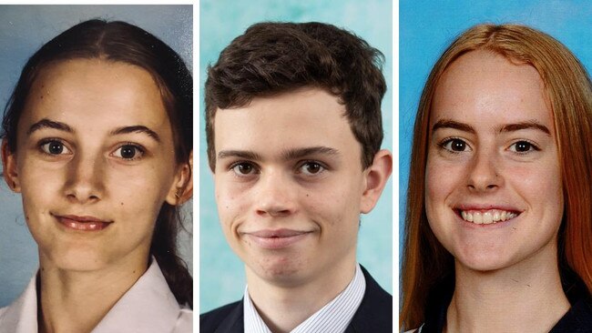 Mt St Patrick Murwillumbah student Miranda Quantrill, St Columba Anglican School student Thomas Crundwell and Kingscliff High School student Jadzia Wolff excelled in their HSC studies to top the state in a variety of courses.