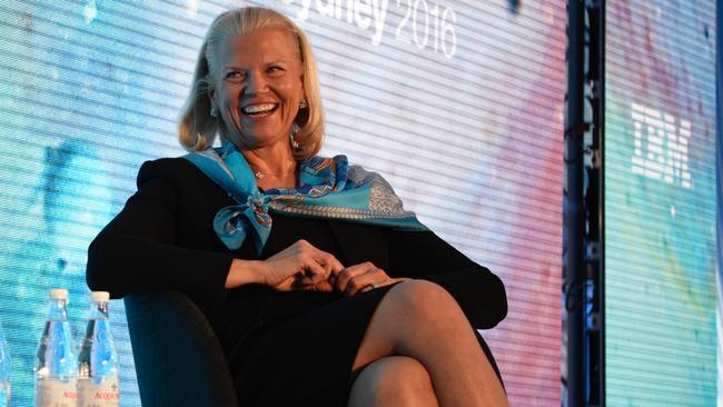 IBM chief executive Ginni Rometty.