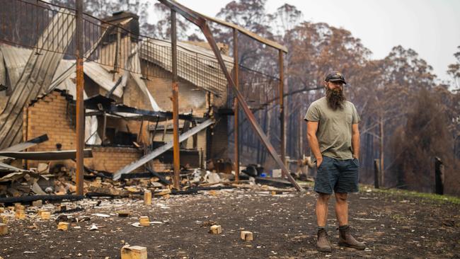 Farmer and fencer Nick Gard in Bermagui. Picture: Sean Davey.