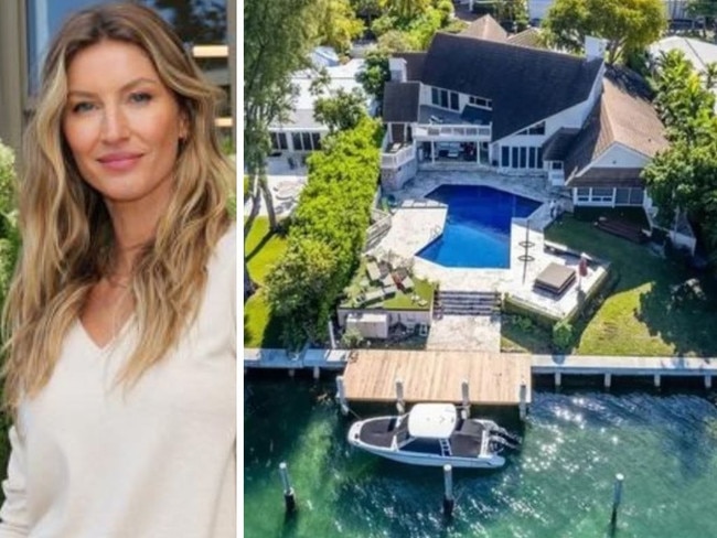 Inside Gisele Bündchen’s $17.5m mansion. Picture: Getty Images/Realtor