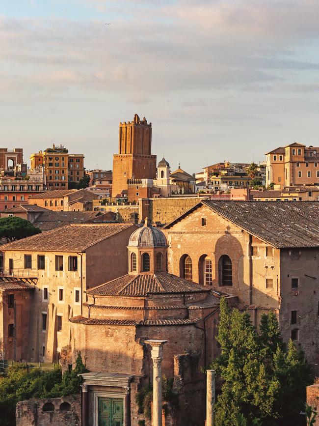 The Roman Forum.