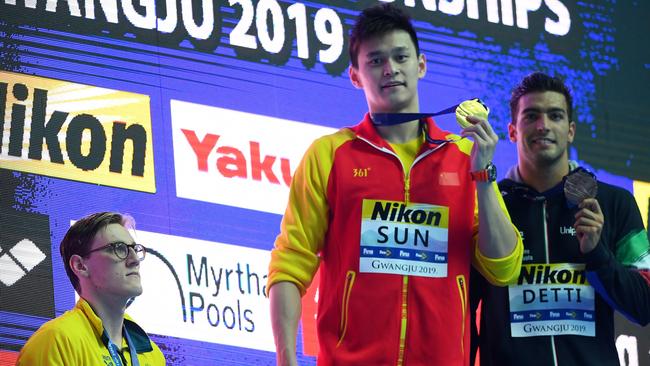 FINA was criticised for its handling of the Sun Yang doping case. Picture: Getty Images