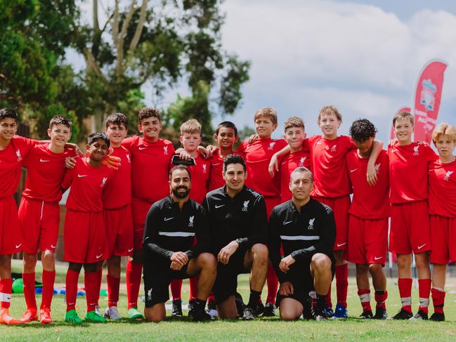 Liverpool Football Club has partnered with Chadstone’s Salesian College to deliver a high-performance soccer academy. Picture: Chloe Smith