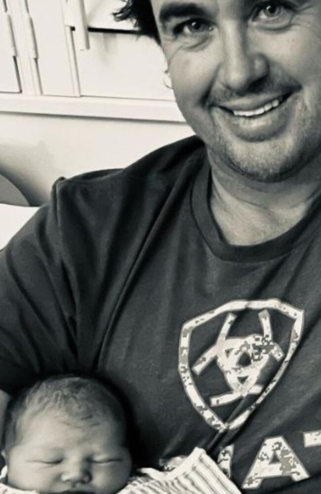 Kaia Wright and Matt Wright welcome daughter Dusty Faith Wright into the family on November 18, 2022. Picture: Instagram