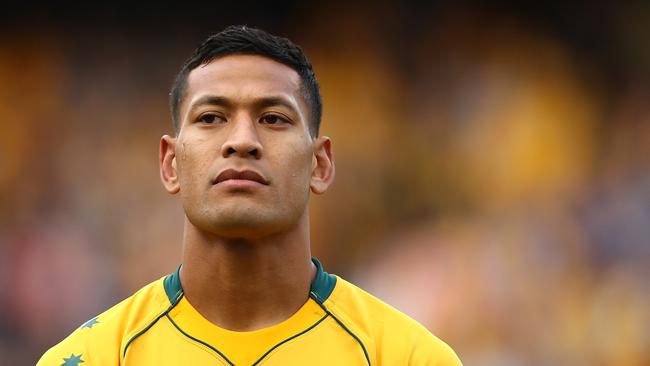 Rugby union star Israel Folau. Picture:  AAP