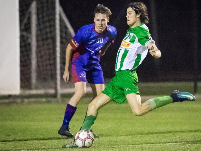 Morgan Saunders in action for Southport in last year’s Coast League One grand final. Picture: East End Digital