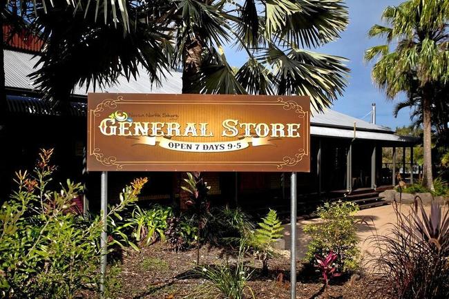 BURNED: Noosa North Shore general store. Picture: Wotif