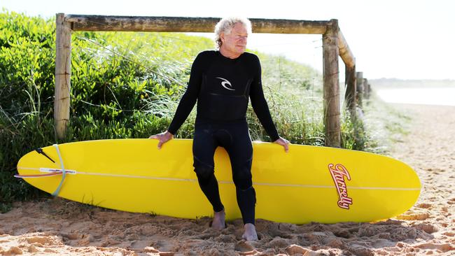 Midget Farrelly at Dee Why Beach in 2014. Picture: David Swift