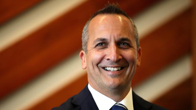 New chief executive Andrew Abdo has a big job to cut costs at the NRL. Picture: Phil Hillyard