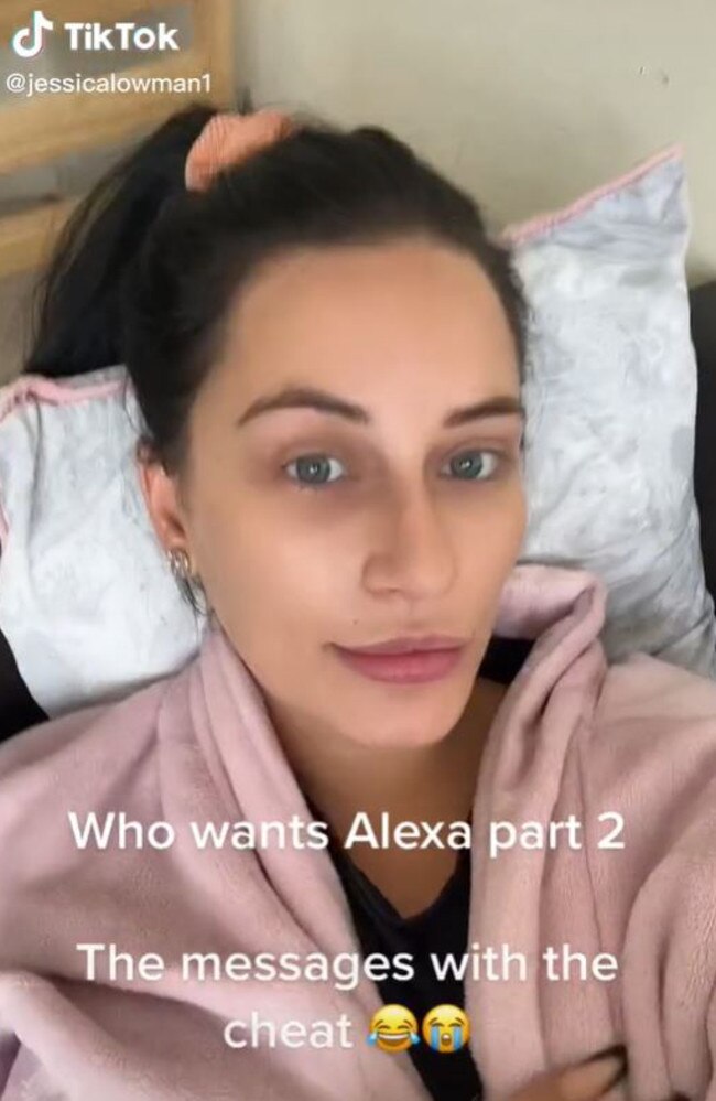 She’s now revealed she’s single, with other women thanking her for sharing the tip. Picture: TikTok/jessicalowman1