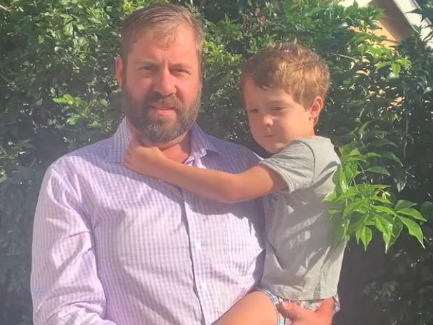 Family rocked by dual diagnosis of dad and son fight for awareness