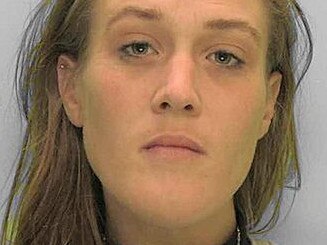 This woman, who set fire to her UK flat after being told she was being evicted, has been jailed for six years. Picture: Sussex Police