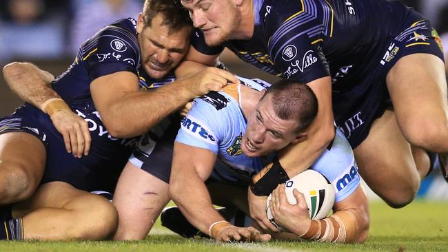 The Cowboys get no sympathy from the grizzled Gallen. Photo: Mark Evans