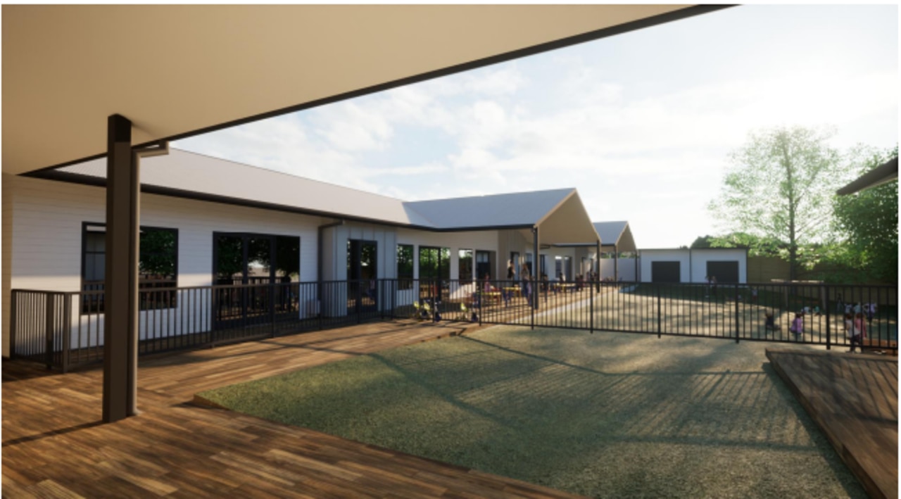 An artist's impression of the proposed Eastern Heights Childcare and Community Centre.