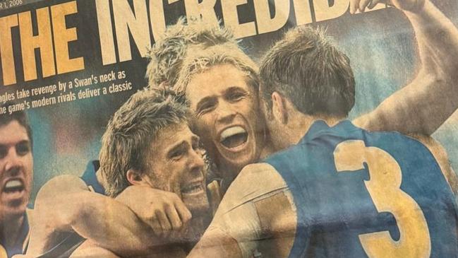 Chris Judd’s tribute to Adam Selwood. Source: Instagram/cjayfive
