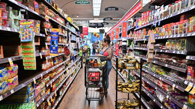 Sweeping tariffs could raise prices for US consumers. Picture: Frederic J. Brown/AFP