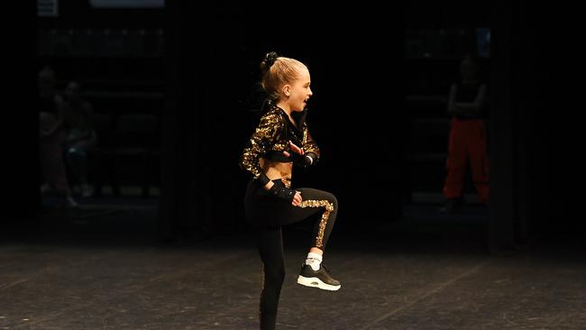 Age 7 to 12 Hip Hop Solo. Madison Gilbert. Picture: Shae Beplate.
