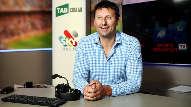 Clarke will co-host with rugby league legend Laurie Daley. Picture: Tim Hunter