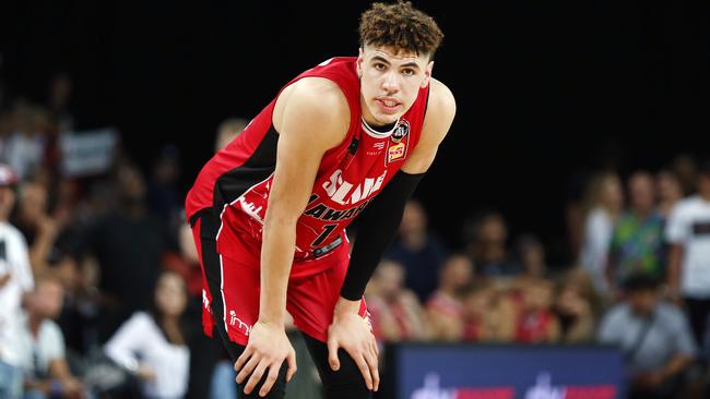 LaMelo Ball’s time in the NBL could be over. Picture: Getty Images