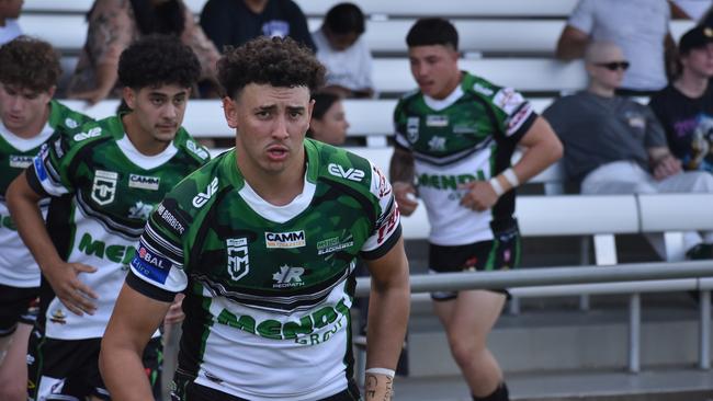 Meninga Cup semi-final action between the Ipswich Jets and Townsville Blackhawks. Saturday April 15, 2023.