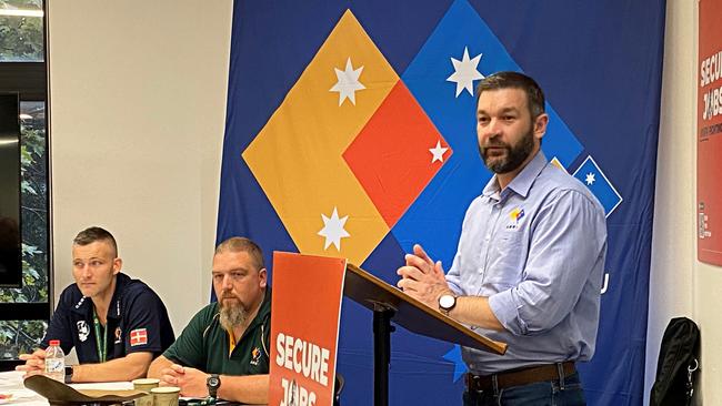 AMWU national secretary Steve Murphy, right. Picture: Facebook