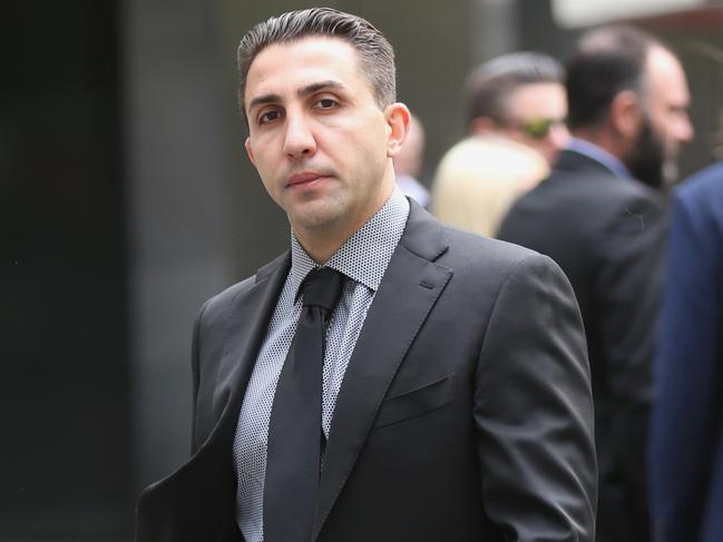 Senior Victorian organised crime figure Rocco Arico. Picture: David Crosling