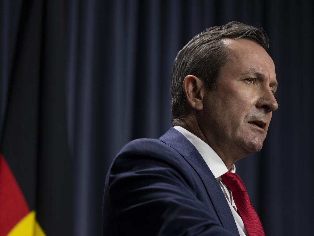 WA Premier Mark McGowan’s border backflip has sparked intense backlash. Picture: Matt Jelonek/Getty Images