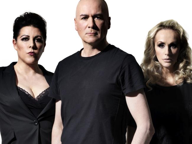 UK synth pop band The Human League for Hit.TV.