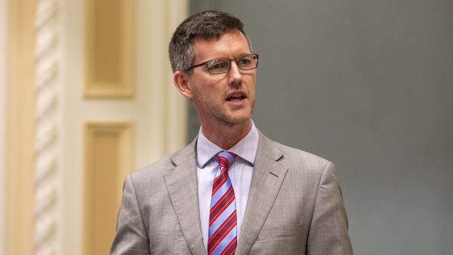 Queensland Transport Minister Mark Bailey (AAP Image/Glenn Hunt)