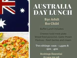 Kingsley Grove Estate is hosting an Australia Day lunch this year. Picture: Kingsley Grove Estate