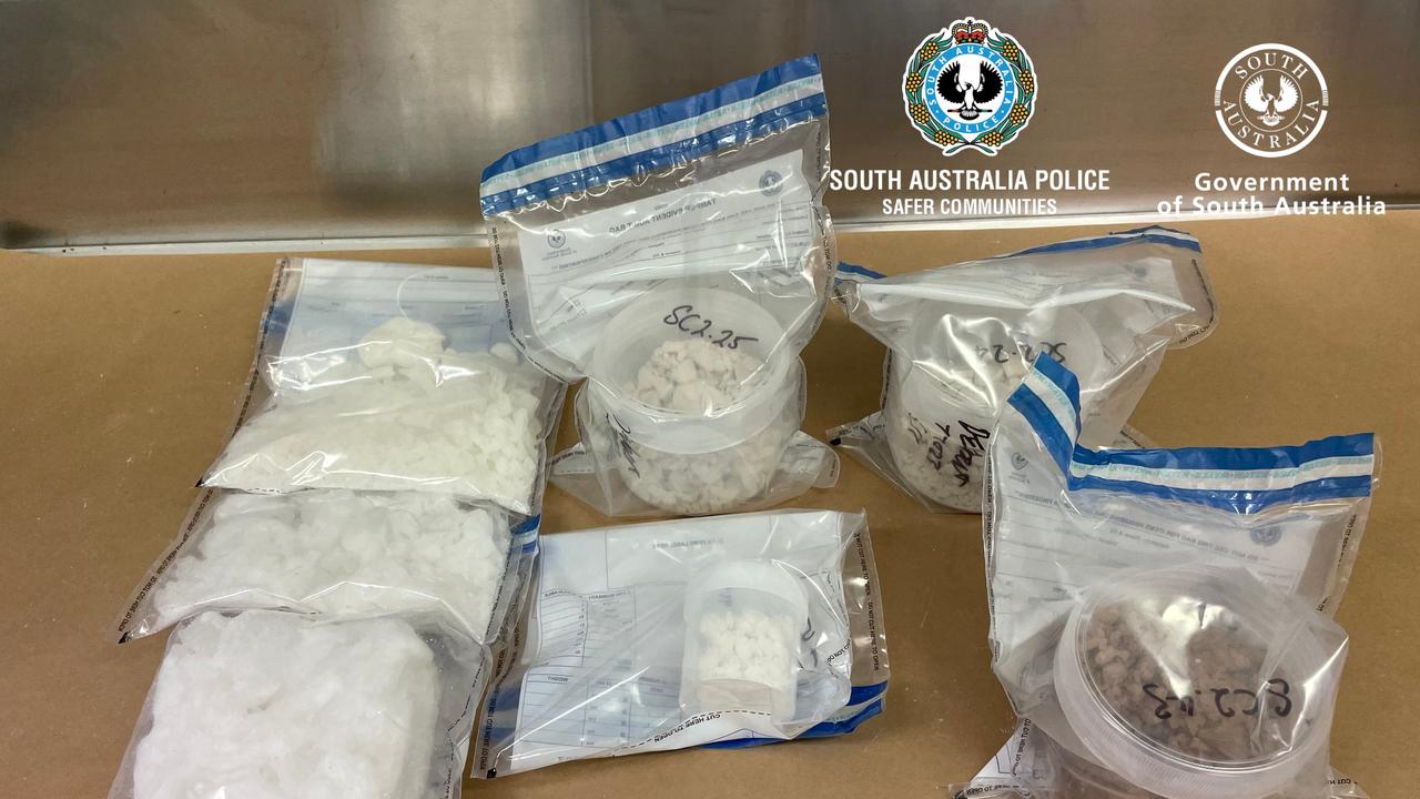 Some of the drugs found. Photo: SA Police