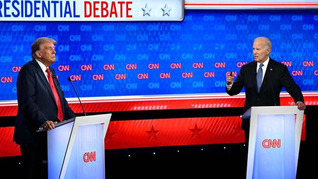 The CNN debate directly led to Joe Biden pulling out of the presidential race. (Photo by ANDREW CABALLERO-REYNOLDS / AFP)