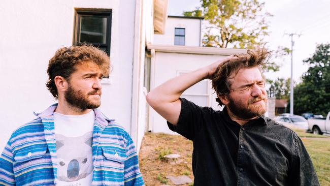 The twin brothers shared the shocking incident with fans on social media. Picture: Compass Records.