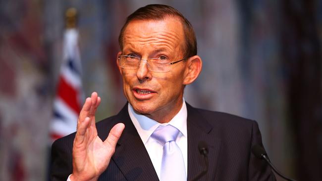 Tony Abbott’s debt levy was a clear broken promise that attacked his conservative base. Picture: Getty