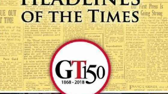 PROUD HISTORY: The cover of The Gympie Times 150 Year Book Headlines of the Times, which you can purchase at newsagents in Gympie or at The Gympie Times office in 44 Nash St. Picture: File