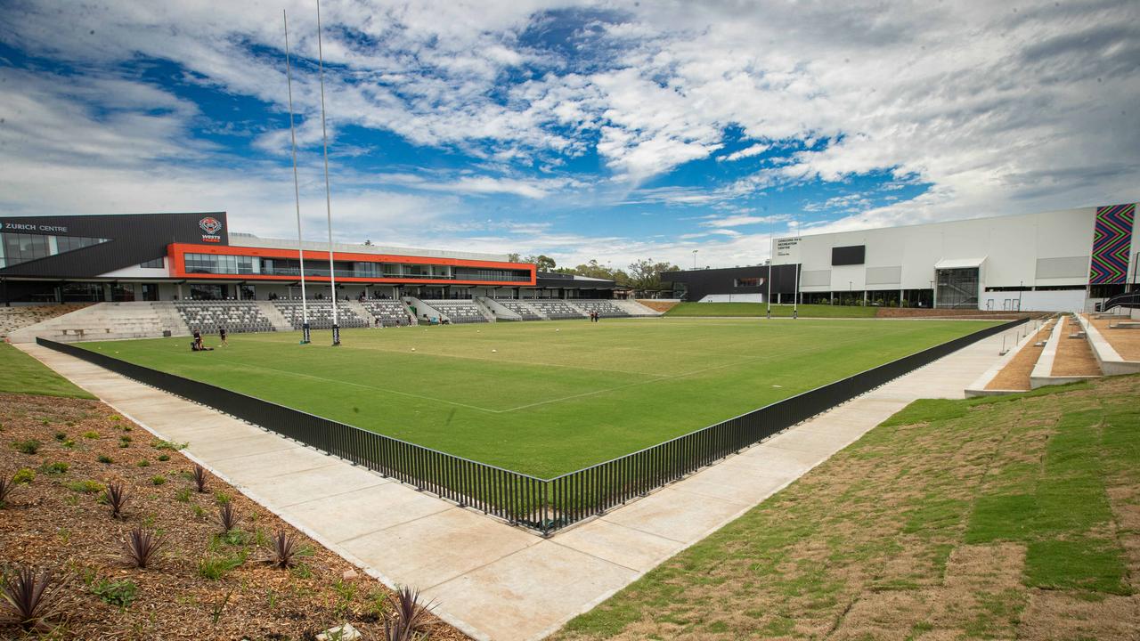 The Wests Tigers’ Centre of Excellence is a cutting-edge facility the equal of any of their NRL rivals. Picture: Julian Andrews