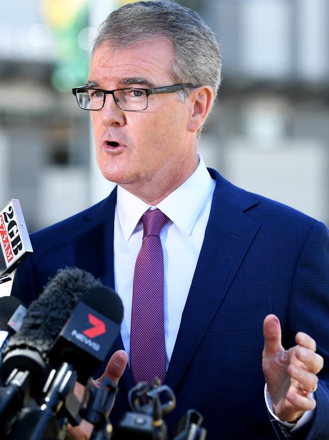 NSW Labor leader Michael Daley has put stadiums back in the news. Picture: AAP