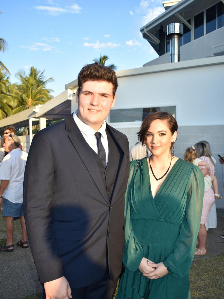 Jacob Rice and Alice Macey at Mirani State High School formal at Ocean International on September 8, 2023. Photo: Zoe Devenport