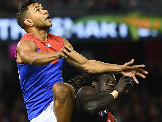 Demon Neville Jetta wants to stay at Melbourne. Pic: Getty Images