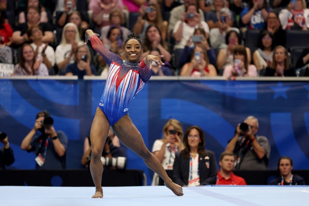 Biles books Paris Olympics spot with emphatic US trials allaround win