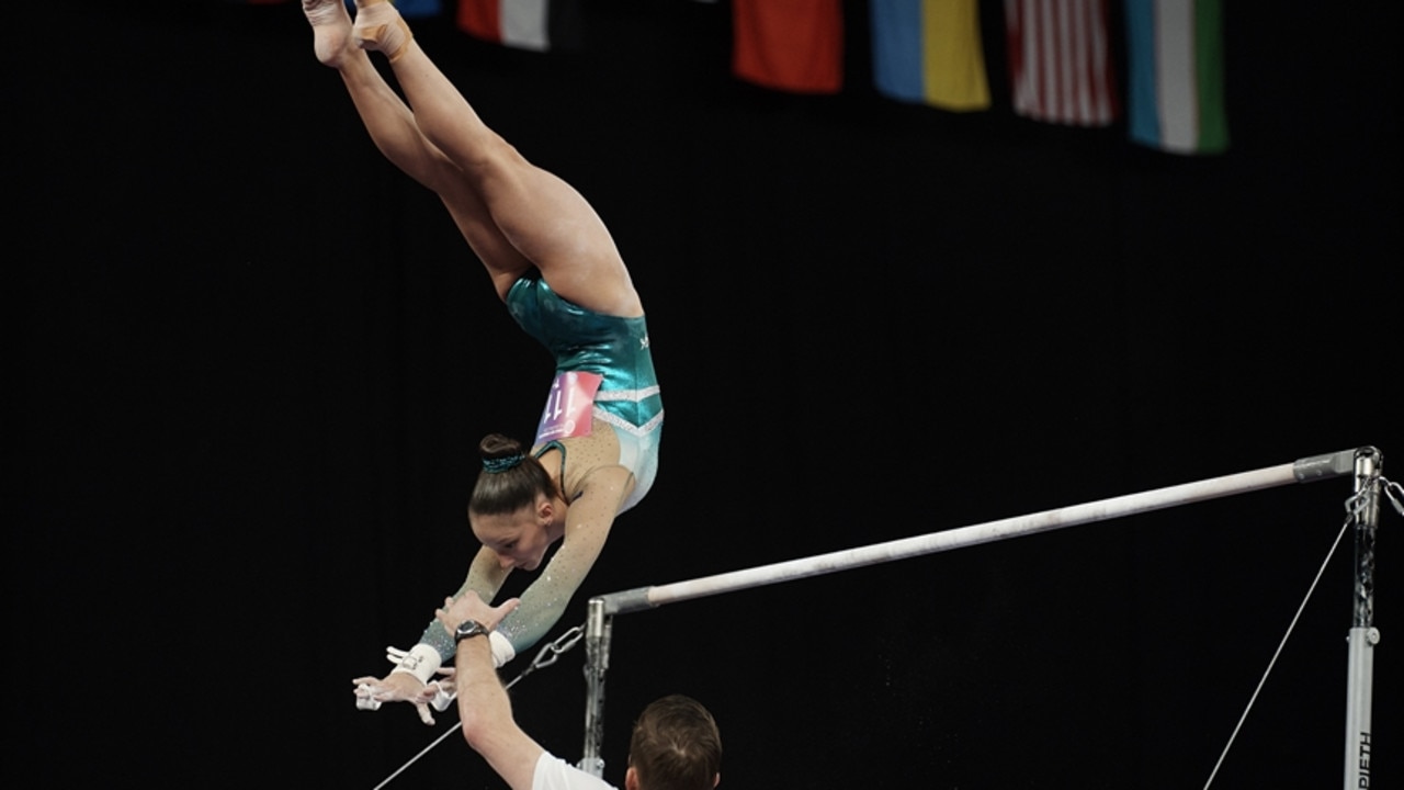 Romi Brown is a gymnast with Waverley Gymnastics.