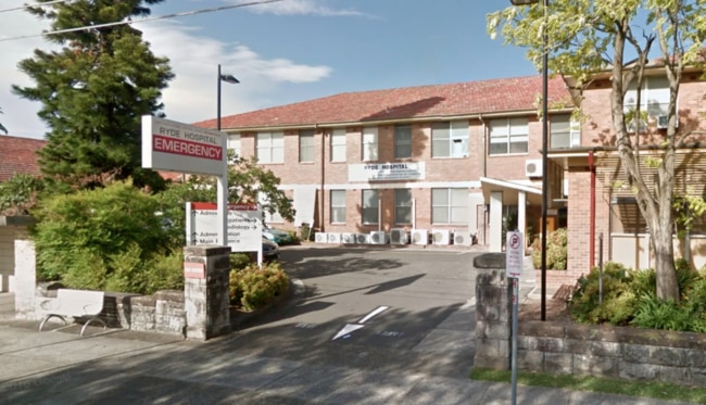 THE Sydney doctor diagnosed with coronavirus worked at Ryde Hospital, NSW Health has confirmed. Picture: Google Maps