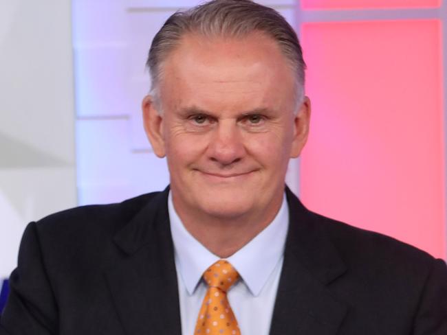 Mark Latham on set at Channel seven before shooting their election coverage, Sydney, 23rd March 2019. Picture by Damian Shaw