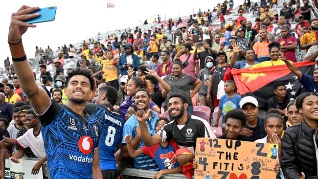 PNG fans love the game. Credit: NRL Imagery