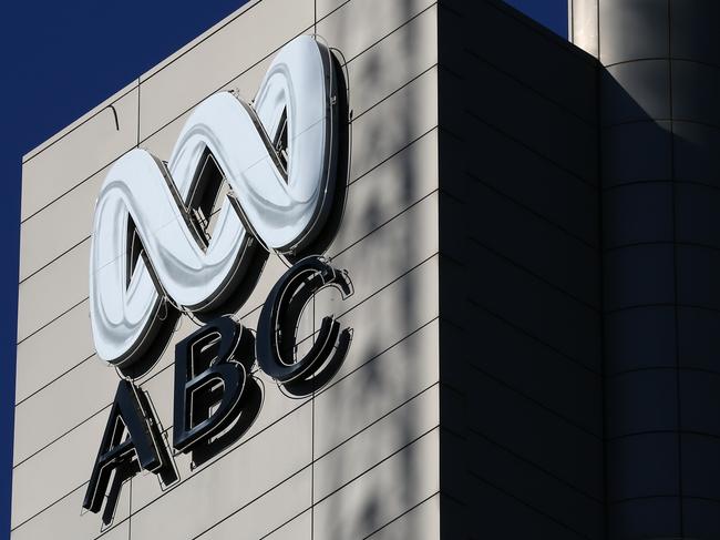 Signage is seen at the ABC offices in Ultimo, Sydney, Tuesday, June 11, 2019. The ABC is considering a legal challenge after federal police raided the public broadcaster's Sydney offices last week. (AAP Image/Danny Casey) NO ARCHIVING