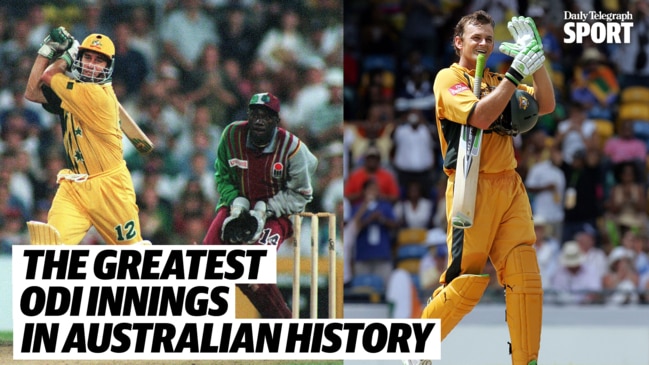 The greatest Australian ODI innings of all-time