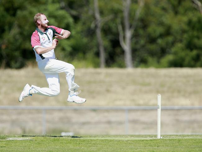 Tooradin strike bowler Steve Hamill.