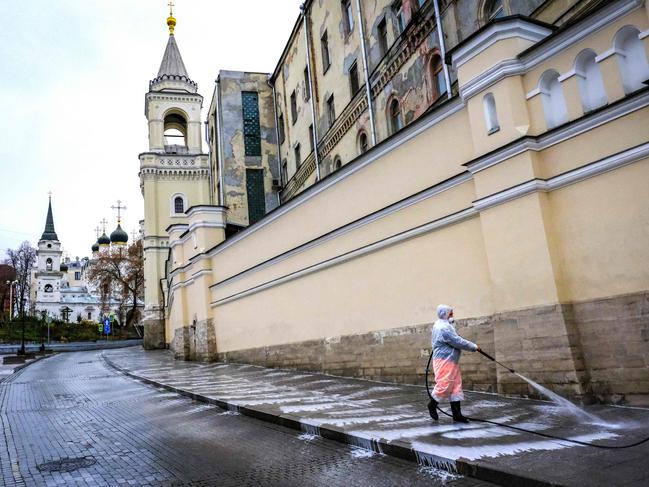 The COVID-19 pandemic has killed more than 1.3 million people worldwide. Picture: Yuri Kadobnov/AFP